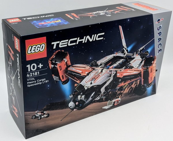 LEGO® Technic VTOL Schwerlastraumfrachter LT81